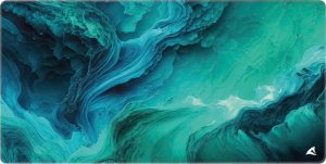 Sharkoon SKILLER SGP40 D10, gaming mouse pad (turquoise/blue) 1