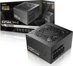 Antec GSK ATX3.1 750W 80 PLUS Gold moduł zasilaczy 20+4 pin ATX ATX Czarny 12