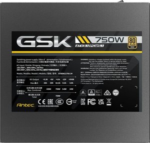Antec GSK ATX3.1 750W 80 PLUS Gold moduł zasilaczy 20+4 pin ATX ATX Czarny 9