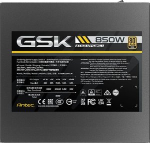 Antec GSK ATX3.1 850W 80 PLUS Gold moduł zasilaczy 20+4 pin ATX ATX Czarny 8