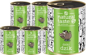 Dolina Noteci Natural Taste z dzikiem 12x800g 1