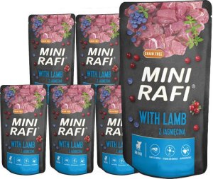 Mokra karma dla psa Mini Rafi z jagnięciną zestaw 10 x 150 g 1