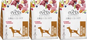 4Vets Natural  Weight Reduction karma suszona dla psów z nadwagą i otyłością zestaw 3 x 1 kg 1
