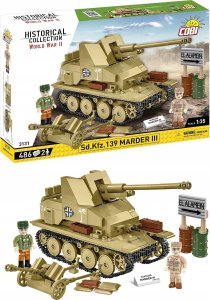 Klocki COBI 3131 Niszczyciel czołgów Sd.Kfz.139 Marder III 9