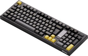 Akko 5098B PlusBlack and Gold Gaming Tastatur mit Diplay - V3 Piano Pro 1