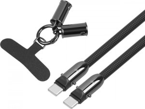 Kabel USB TB USB-C - USB-C 1 m Czarny (AKTBXKUCCSMY10B) 2