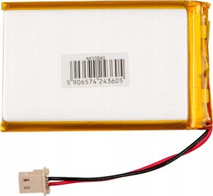 Akumulator Li-Po LP674261 Akyga AKY0640 3.7V / 2000mAh PCM złącze Molex 2-Pin 50mm 2