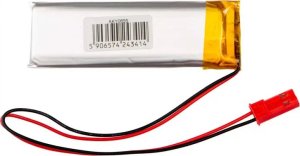 Akumulator Li-Po LP602158 Akyga AKY0655 3.7V / 750mAh PCM złącze JST 2-Pin 150mm 2
