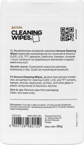 Accura Cleaning Wipes 100szt. 3