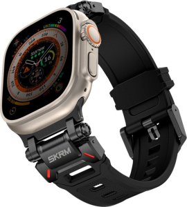 SKINARMA pasek Titon Apple Watch Ultra 49mm czarny/black 2