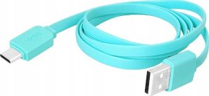 KABEL USB Typ C PRZEWÓD 1m USB-C Type-C Płaski 8481 1