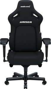 Fotel gamingowy Kaiser 4 L Anda Seat materiałowy czarny 3