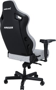 Fotel gamingowy Kaiser 4 L Anda Seat materiałowy szary 7