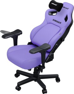 Fotel gamingowy Kaiser 4 L Anda Seat skórzany purpurowy 2