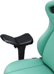 Fotel gamingowy Kaiser 4 L Anda Seat skórzany zielony 7