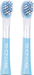 SHONA KOŃCÓWKI DO SZCZOTECZKI VISION KIDS BLUE 3