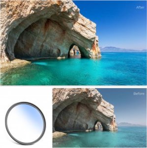 K&amp;F Filtr UV 58mm HD MC seria C powłoki SLIM 5