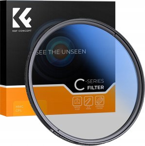 K&amp;F Filtr Polaryzacyjny 58mm CPL HD MC Slim C 6
