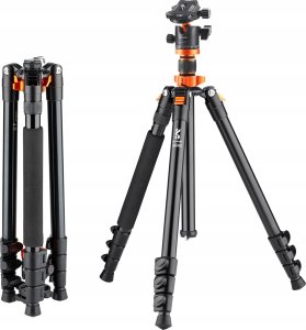 K&amp;F Statyw Alu/Mag 175CM K254A3 SA254M2 Tripod 5