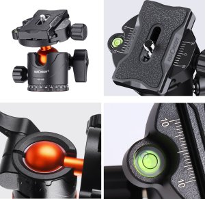 K&amp;F Statyw Alu/Mag 175CM K254A3 SA254M2 Tripod 6