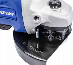 SZLIFIERKA KĄTOWA 18V, 125MM, REGULACJA OBROTÓW, 2X AKUMULATOR 5,0AH, SZYBKA ŁADOWARKA 6,5A, RAWLCASE 6