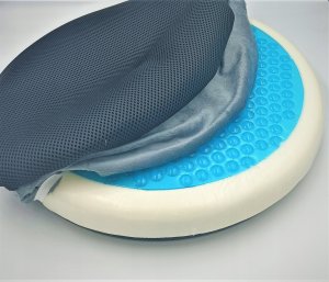 Żelowa poduszka do siedzenia, Ø 42 cm 2