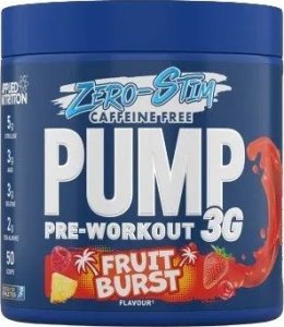Applied Nutrition - Przedtreningówka, Pump 3G (Zero Stimulant), Fruit Burst, Proszek 375g 1