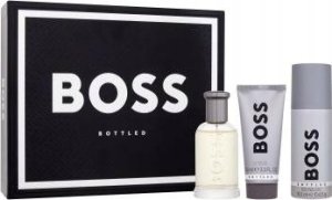 SET HUGO BOSS Bottled EDT spray 100ml + SHOWER GEL 100ml + DEO spray 100ml 1