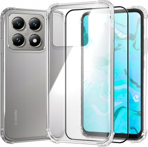 ETUI PANCERNE DO XIAOMI 14T | SILIKON GUMOWE SLIM ANTI SHOCK | CASE   SZKŁO 1