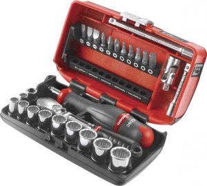 Facom Topnøglesæt Tommer 1/4 (6,3 mm) 38 dele RL.NANO-U2 2