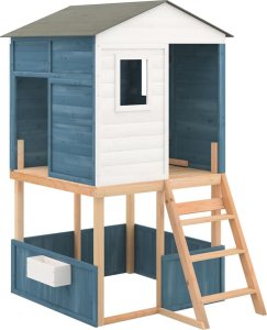 Zestaw do zabawy na zewnątrz, lite drewno jodłowe 4