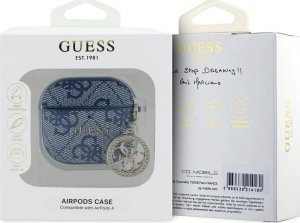 Etui Guess 4G Strass Charm do AirPods 4   niebieski 3