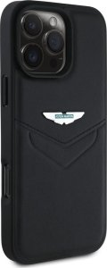 Etui Aston Martin HC Leather Victory      Design do iPhone 16 Pro czarny 4