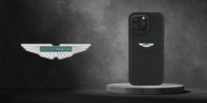 Etui Aston Martin HC Leather Victory      Design do iPhone 16 Pro czarny 9