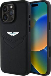 Etui Aston Martin HC Leather Victory      Design do iPhone 16 Pro czarny 10