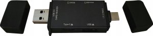 Czytnik kart pamiÄci USB USB-C 3.0 hub PRO 6w1 SD/MicroSD 5