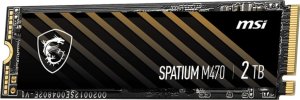 Dysk SSD MSI Spatium M470 Pro 2TB M.2 2280 PCI-E x4 Gen4 NVMe (S78-440Q990-P83) 3