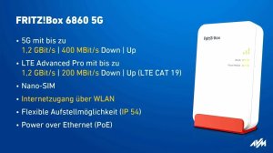 AVM FRITZ!Box 6860 5G 3