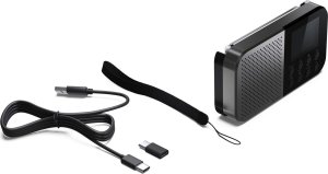 Sharp DR-P520 DAB+/BT/USB C/integrated Battery radio black 2