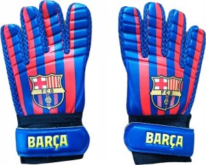 RĘKAWICE BRAMKARSKIE DLA DZIECI JUNIOR DZIECIĘCE ROZMIAR 3 BARCELONA 18cm 10