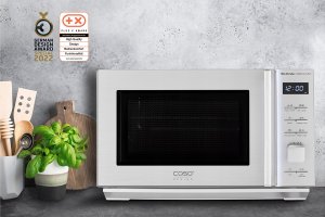 Caso | Microwave Oven with Grilis | MG 20 Cube | Free standing | 800 W | Grilis | Sidabrinis 4
