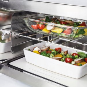 Caso | Microwave Oven with Grilis | MG 20 Cube | Free standing | 800 W | Grilis | Sidabrinis 6