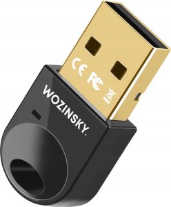 Mini adapter Bluetooth 5.4 Wozinsky WUSB54YS USB-A odbiornik nadajnik do komputera - czarny 1