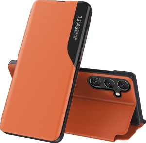 Eco Leather View Case Samsung Galaxy A56 Orange 1