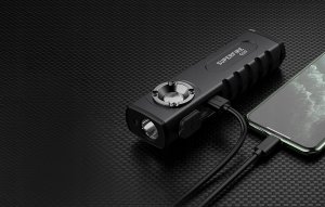 ML Latarka wielofunkcyjna Superfire G20, 470lm, USB 3