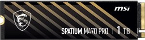 Dysk SSD MSI Spatium M470 Pro 1TB M.2 2280 PCI-E x4 Gen4 NVMe (S78-440L0J0-P83) 1