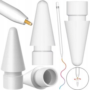 QIKtech końcówka rysik TIP Końcówki Do Rysowania Dla Apple Pencil Tip 1 2 Do iPad (biały) 2