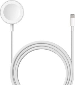 Green Cell Bezprzewodowa Ładowarka Indukcyjna MagSafe Premium do Apple Watch - 1m, Biała 2