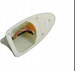 ANTENA SAMOCHODOWA FM NA DACH AUTA SAMOCHODU SHARK PŁETWA SREBRNA AK322B 5