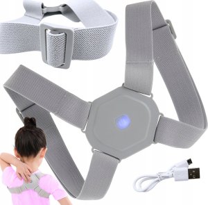 KOREKTOR ORTOPEDYCZNY WAD POSTAWY PROSTE PLECY USB O344 PAJĄCZEK 2